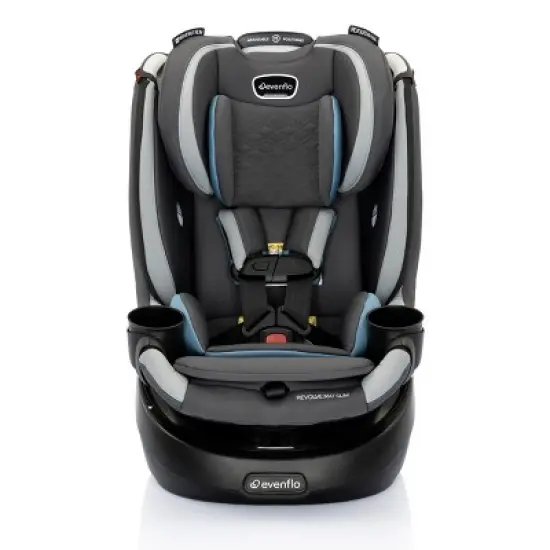 Evenflo Revolve 360 Slim 2-in-1 Rotational Convertible Car Seat with Quick Clean Cover image {30}