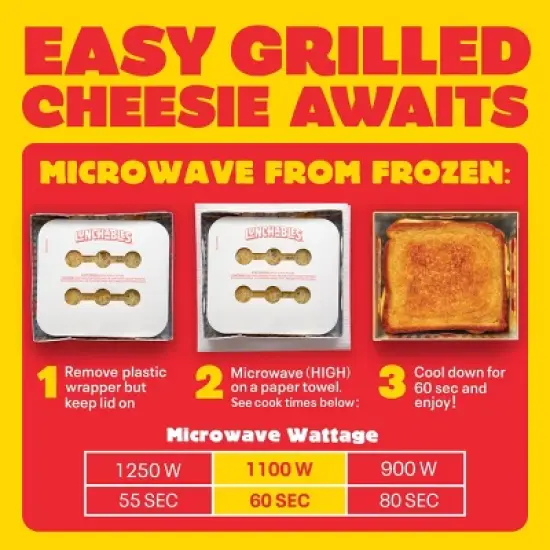 Lunchables Pepperoni Frozen Grilled Cheesies - 2ct/6.2oz image {5}