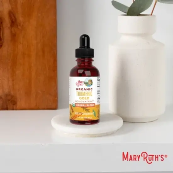 MaryRuth's Turmeric Gold Drops, Org, 1 oz image {7}
