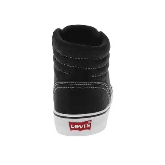 Levi's Mens Lance Mid CT CVS UL Canvas and Vegan Suede Casual Lace Up Sneaker Shoe image {2}