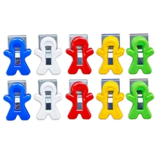 40pc Magnet Man Magnetic Clips - The Pencil Grip, Inc. image {1}