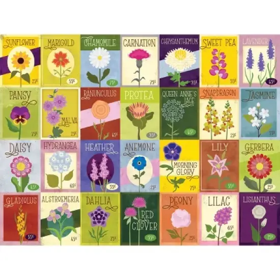 Parragon Spring Gardening Double Sided Jigsaw Puzzle - 500pc image {2}