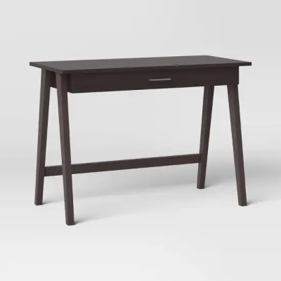 Paulo Wood Writing Desk with Drawer - Threshold&trade; image {8}