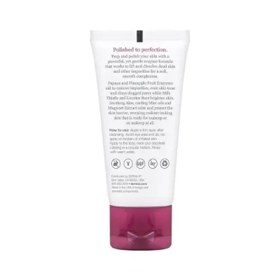 derma e Gentle Enzyme Peel - 1.7oz image {1}