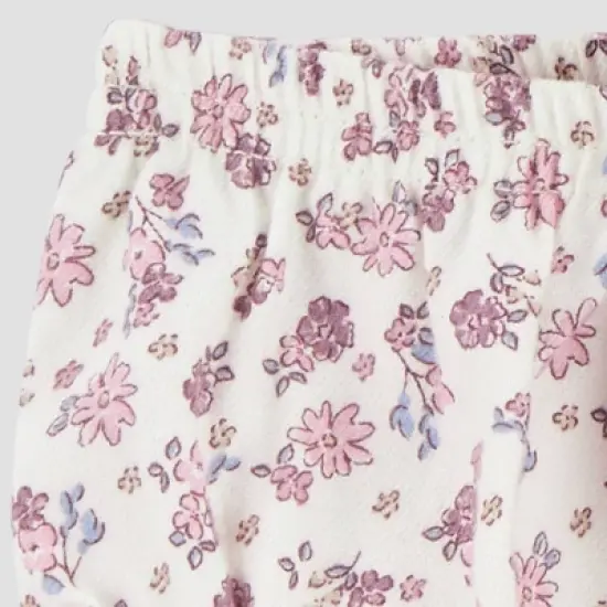 Carter's Just One You&reg; Baby Girls' 3pc Floral Sweater & Bloomer with Tights Set - Pink image {3}