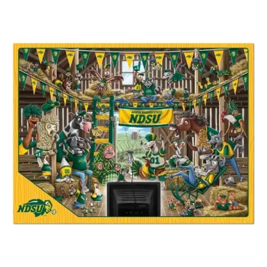 NCAA North Dakota State Bison Barnyard Fans 500pc Puzzle image {2}