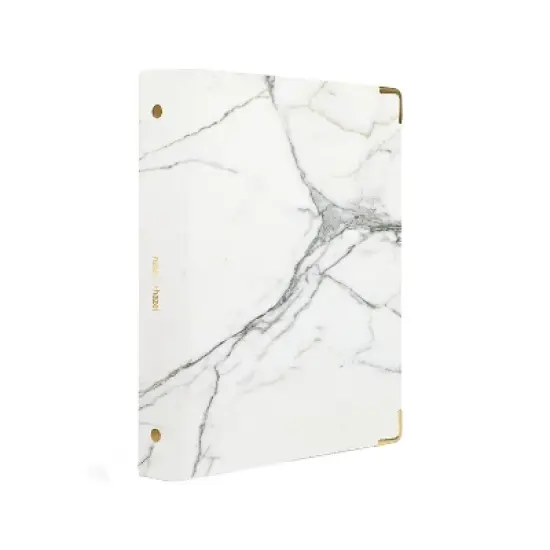 Russell+Hazel Standard 0.5" 3-Ring Mini Binder Marble 24448295 image {1}