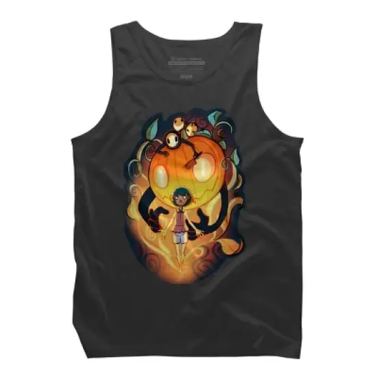 Men's Design By Humans Halloween Spirit By AshenWorks Tank Top image {3}