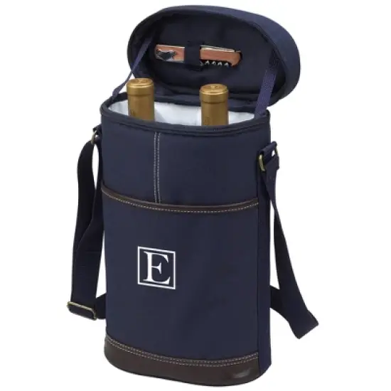 Picnic at Ascot Personalized Two Bottle Wine Cooler with Corkscrew image {8}