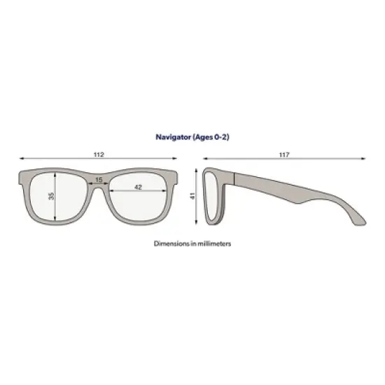 Babiators Original Navigator - Good As Blue Smoke Lens - 0-2 Years image {6}