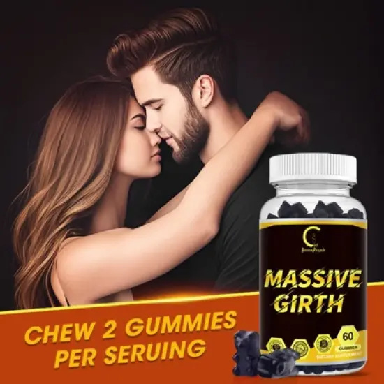 GPGP GreenPeople Advanced Male Gummies, Men health & Performance Support, 60 Ct image {3}