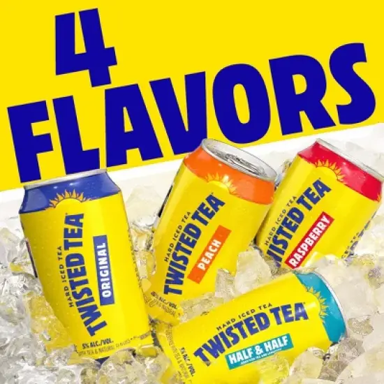 Twisted Tea Hard Iced Tea Party Pack - 12pk/12 fl oz Cans image {3}