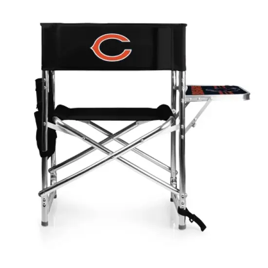 NFL Chicago Bears Portable Camp Chair with Table image {4}