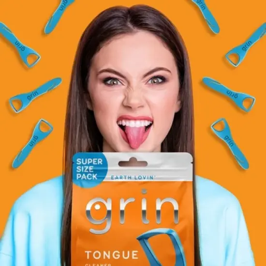 Grin Oral Care Tongue Cleaner - 48ct image {4}
