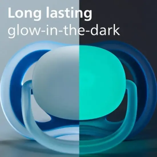 Avent Philips Ultra Air Pacifier 6-18 Months - Sleeping Star/Sleeping Moon Nighttime - 4pk image {6}