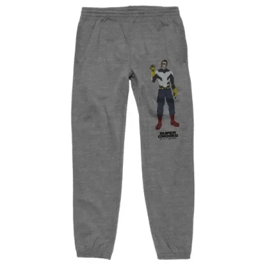 Super Crooks Johnny Bolt Men's Athletic Heather Sweatpants image {3}