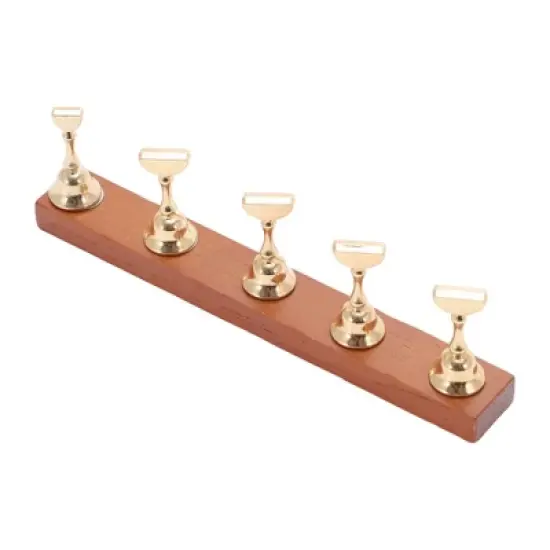 Unique Bargains Durable Rectangular Nail Display Stand 1 Set image {5}