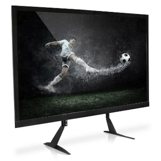 Mount-It! Universal TV Stand Base Replacement, Table top Pedestal Mount Fits 32 - 60 inch LCD LED Plasma TVs, 110 Lb Capacity image {7}