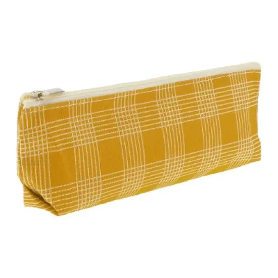 Unique Bargains Zipper Pencil Pen Case Stripe Pattern image {6}