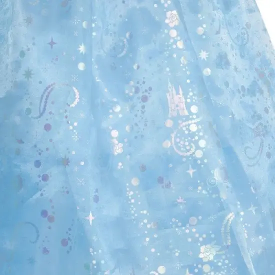 Disney Kids' Cinderella Deluxe Costume Dress Light Blue image {2}