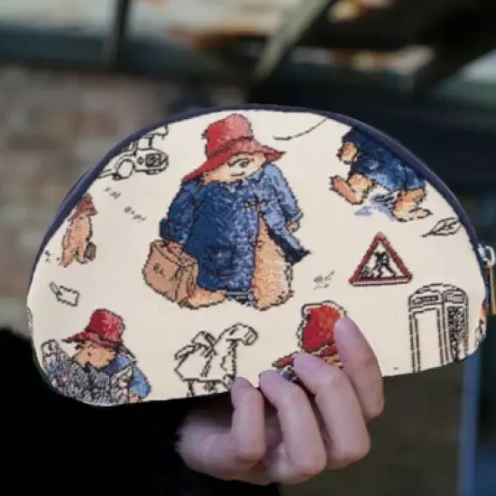 Signare USA Paddington Bear Cosmetic Bag/ Makeup Bag image {5}