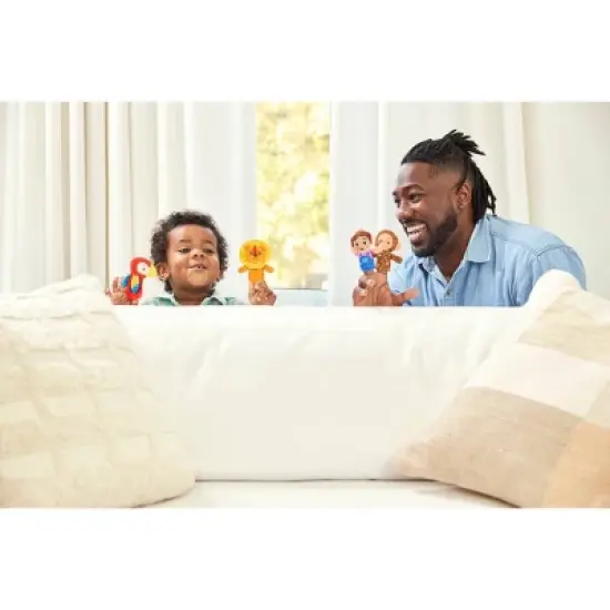 Ms. Rachel Finger Zoo Puppet Friends Set - 4pk image {6}