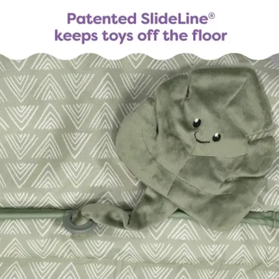 Boppy Shopping Cart Cover - Happy Green Leaf image {2}