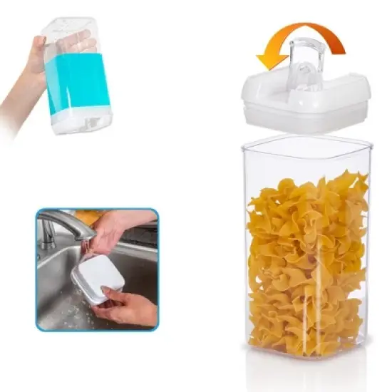 Cheer Collection Airtight Food Storage Containers, Set of 7 image {5}