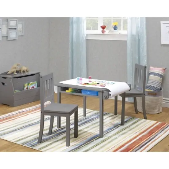 Sorelle Imagination Table & Chair Set Gray image {1}
