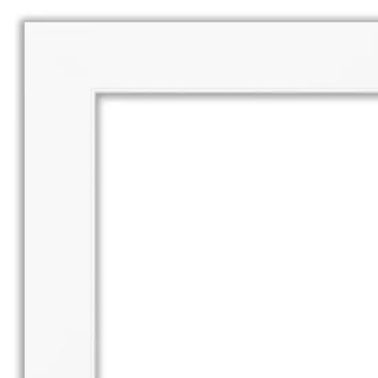 Amanti Art Cabinet White Framed Corkboard, Natural Cork image {1}