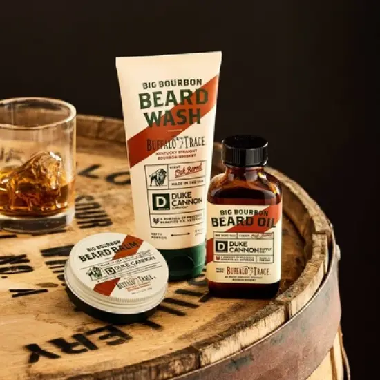 Duke Cannon Big Bourbon Beard Wash - Bourbon Oak Barrel Scent - Conditioning Beard Wash for Men - 6 fl. oz image {2}