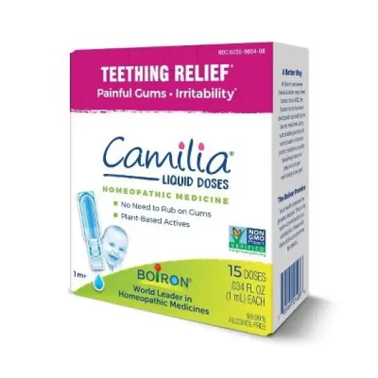 Camilia by Boiron Homeopathic Medicine For Teething Relief  -  15 Dropper image {3}