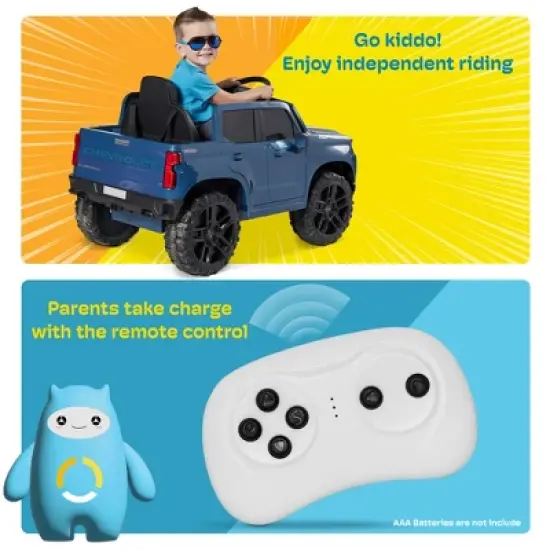Kidzone 12V Kids Electric Licensed Chevrolet Ride On image {5}