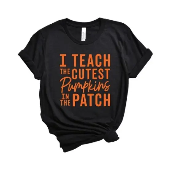 Simply Sage Market Women's I Teach The Cutest Pumpkins In The Patch Short Sleeve Graphic Tee image {2}