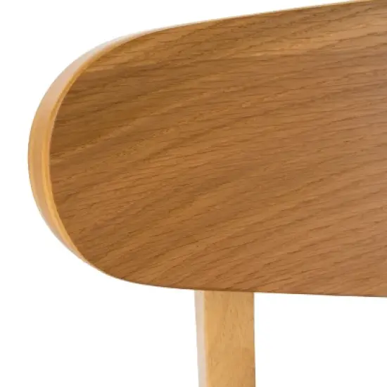 Christopher Knight Home Isador Mid Century Modern Upholstered Rubberwood Dining Chairs (Set of 4) image {5}