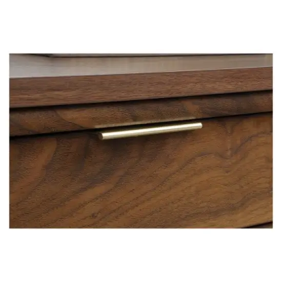 30.276" Clifford Place Library Base Walnut - Sauder image {1}