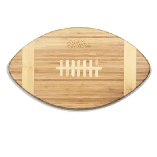 NCAA Picnic Time Touchdown! Bamboo Cutting Board image {12}