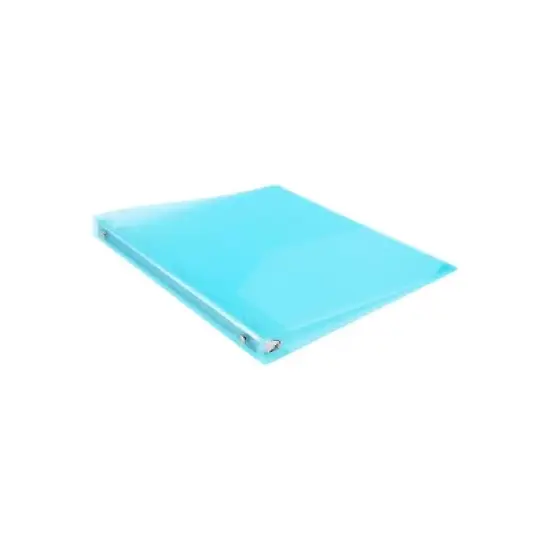 JAM PAPER 1/2" 3-Ring Binder Light Blue (PB75237LB) image {1}
