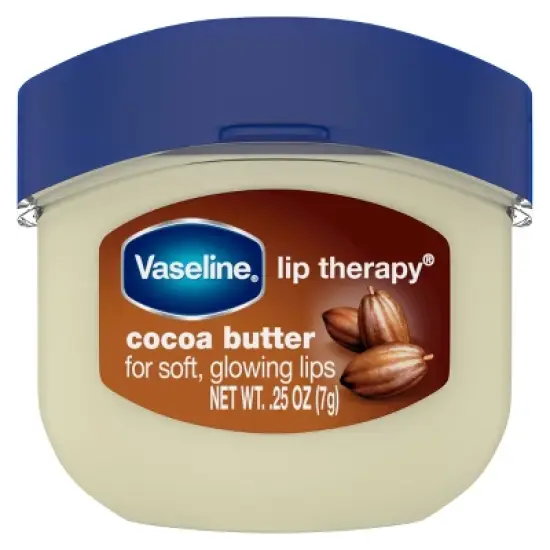 Vaseline Lip Therapy Mini Lip Balm - Cocoa Butter - Travel Size - 0.25oz image {6}