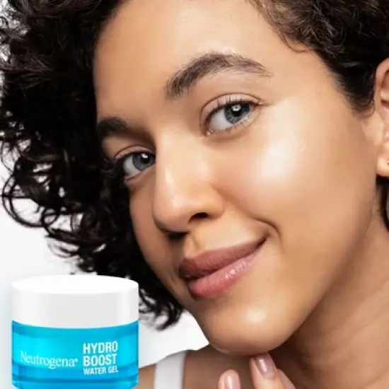 Neutrogena Hydro Boost Water Gel Face Moisturizer with Hyaluronic Acid for Dry Skin - Fragrance Free - 1.7 oz image {2}