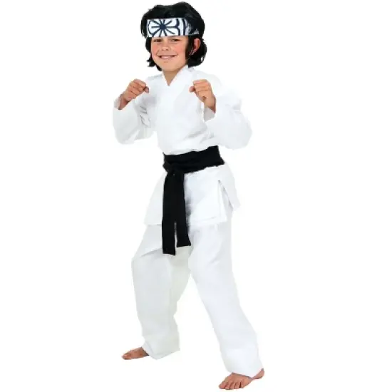 HalloweenCostumes.com Boy's Karate Kid Daniel San Halloween Costume | Kids' Officially Licensed Karate Kid Outfit image {4}