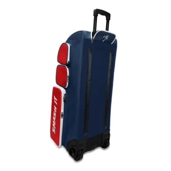 2025 Smash Ops Guerrilla V4 Roller Bag - Red/Navy image {5}