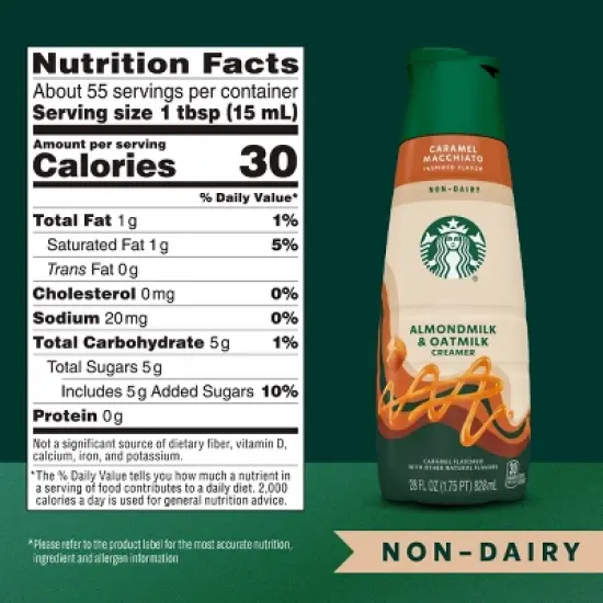 Starbucks Non-Dairy Coffee Creamer - 28 fl oz image {9}