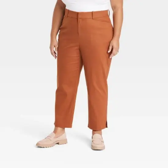 Women's High Rise Ankle Tapered Pants - Ava & Viv&trade; image {5}