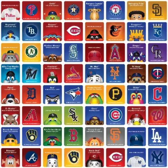 MasterPieces Officially Licensed MLB Matching Game for Kids and Families image {2}