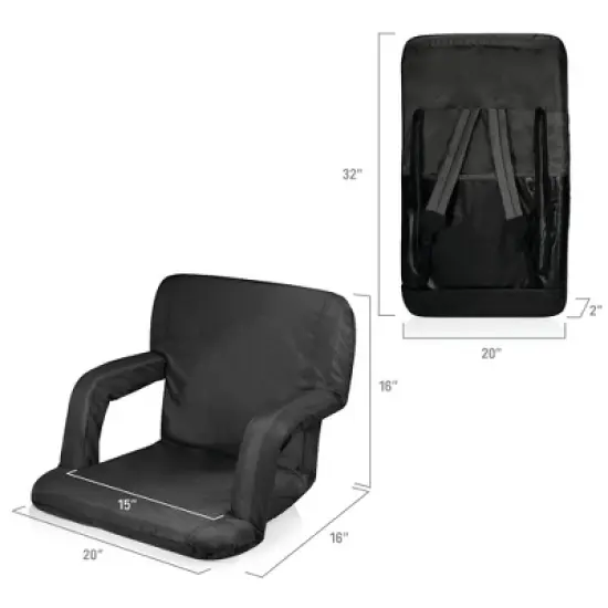 Picnic Time Ventura Stadium Seat - Black image {2}