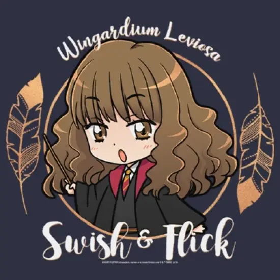 Women's Harry Potter Hermione Swish and Flick T-Shirt image {1}