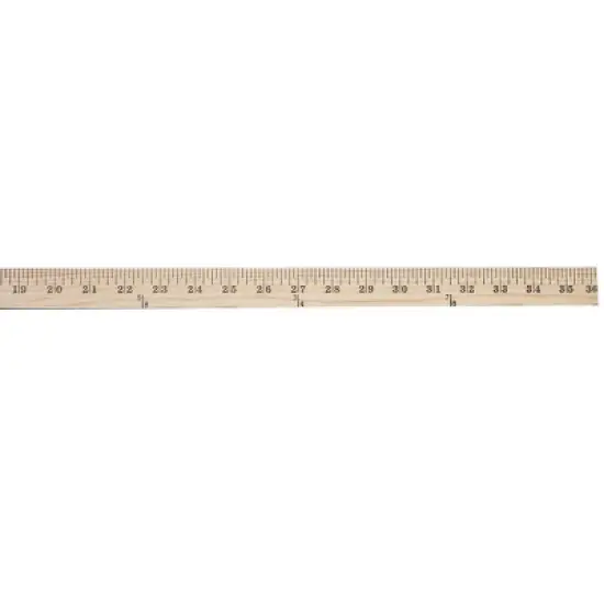 Westcott&reg; Wood Yardstick, 36", Pack of 6 image {1}