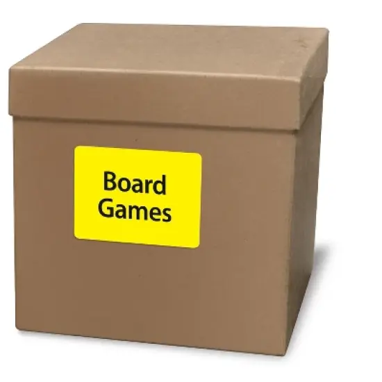 Avery Removable Multipurpose Labels, Sure Feed Technology, 3-1/3" x 4", Assorted Neon, 72 Labels (6482) image {6}