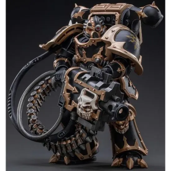 Marine 04 Black Legion Havocs 1/18 Scale | Warhammer 40K | Joy Toy Action figures image {1}